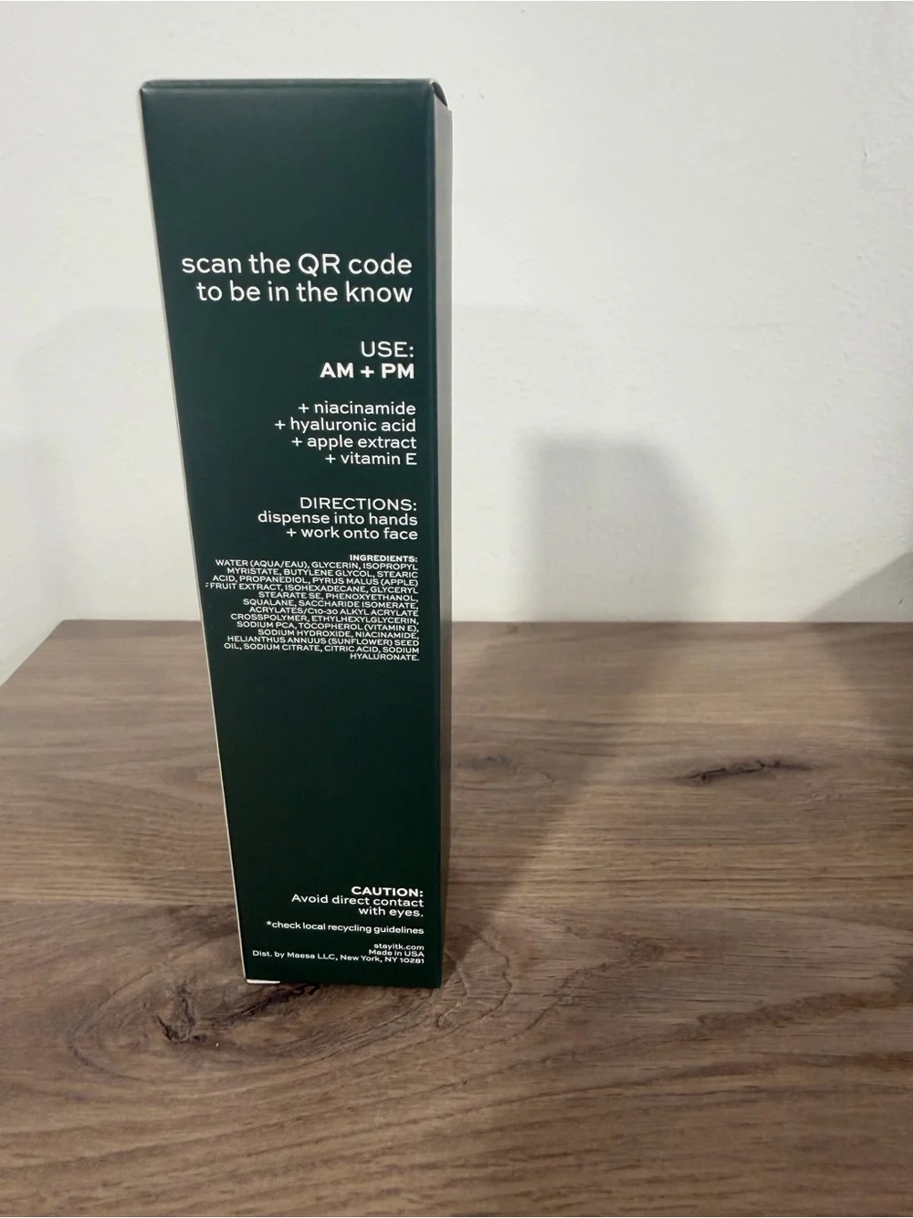 ITK Weightless Hydrating Moisturizer — Green